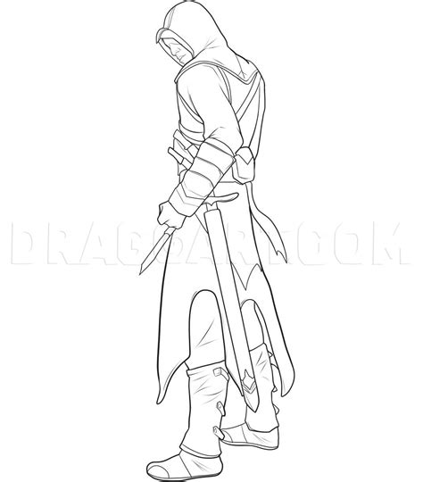 How To Draw Altair Step By Step Drawing Guide By Dawn Dragoart