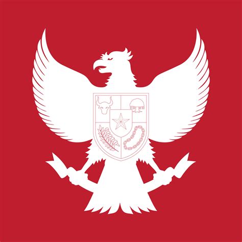 Vector Silhouette Garuda Pancasila Indonesian Simbol Image Sexiz Pix