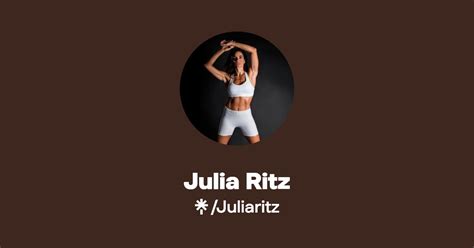 Julia Ritz Instagram Facebook Tiktok Linktree