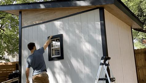 How To Install T1 11 Or Lp Smartside Siding On A Shed T1 11 Or Lp