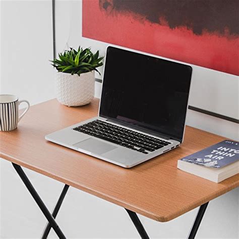 Brown ctn, 1 pcs/ctn pour 2018 nouveau support d'arbre de vêtements un bureau/table compact polyvalent que vous pouvez plier pour économiser de l'espace et se déplacer facilement. Table pliable pour ordinateur portable - en bois ...