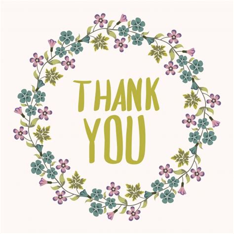 We did not find results for: Free Vector | Thank you background with floral wreath