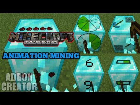 Advertise your popular minecraft bedrock server on. Minecraft Pocket Edition || Add-On ANIMATION MINING Mcpe ...