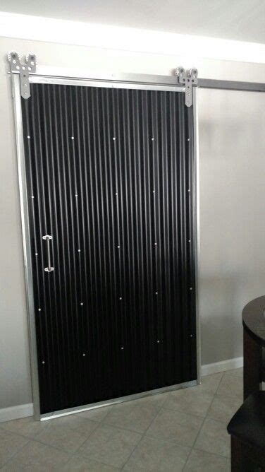 Kitchen sliding mirrored barn door malaysia price. Corrugated kitchen barn door | Kitchen barn doors ...