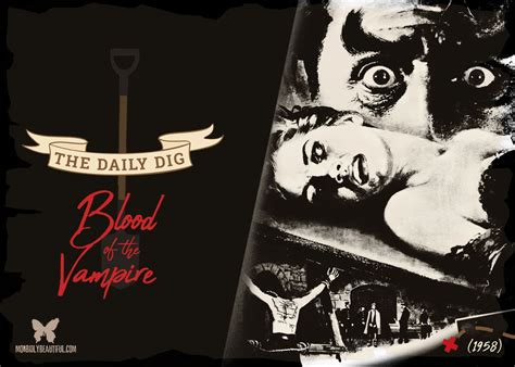 The Daily Dig Blood Of The Vampire 1958 Morbidly Beautiful
