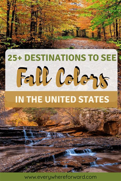 Best Destinations To See Fall Colors In The United States Fall Travel