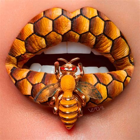 Striking Lip Artworks By Vlada Haggerty Daily Design Inspiration For