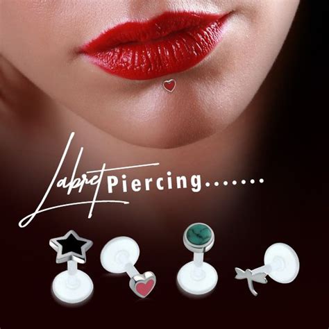 Labret Piercing From Ks Wholesale Body Piercing And Jewelry Silver
