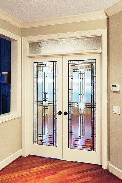 Our modern french door is a take on the timeless french door design and features thinner stiles french doors from front porch to living space. Interior French doors with tinted glass look chic ...