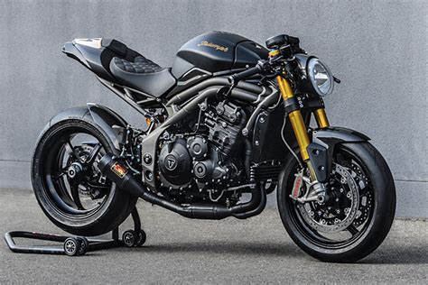 The triumph street triple is one amongst the street fighter segment of motorcycles that is very aggressively designed. 'Metal Speed Solid' Triumph Speed Triple Cafe Fighter - GB ...