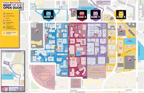 Arizona State University Map Area Code Map