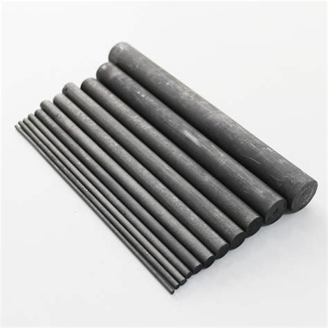 graphite carbon rod cylinder electrode welding mixing stirring stick melting machined metal