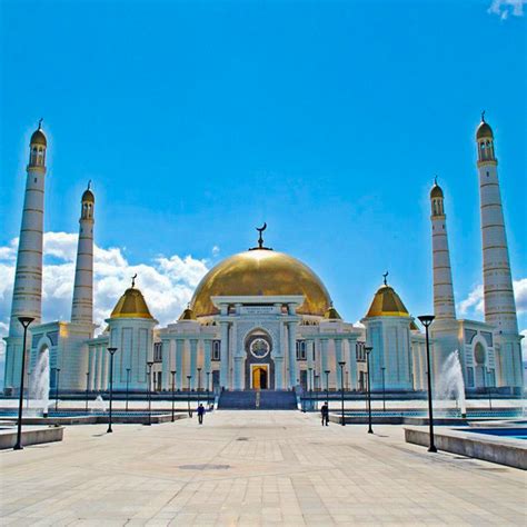 Turkmenbashi Ruhy Mosque Mosque Photo And Video Ashgabat