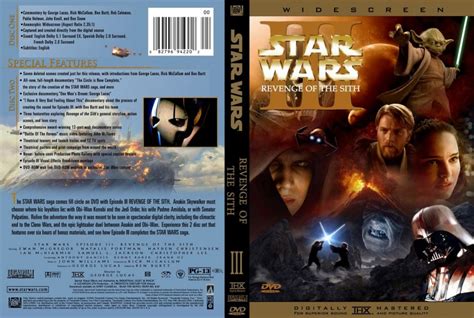 Star Wars Episode Iii Revenge Of The Sith Movie Dvd Custom Covers