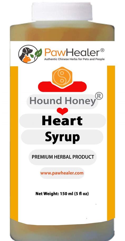 Pawhealer® Hound Honey Heart Syrup Herbal Remedy For Dogs Cough