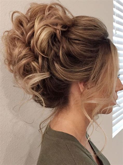 Messy Updo Hairstyle To Inspire You For Your Big Day Wedding Hair