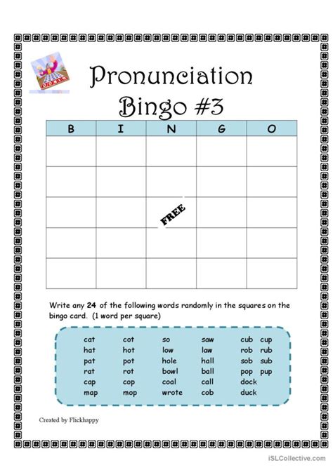 Pronunciation 3 Pronunciation Phon English Esl Worksheets Pdf And Doc