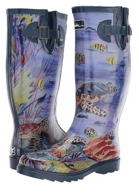 Wider Calf Rain Boots For Women In Fun Unique Styles Unique Style Cool