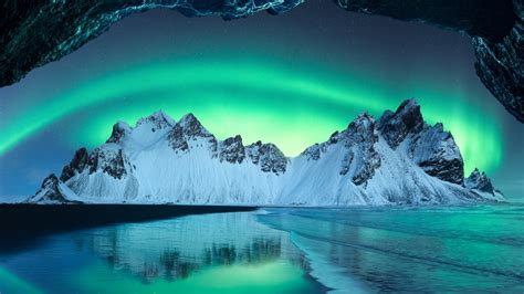 1920x1080 Iceland Aurora Borealis 1080p Laptop Full Hd Wallpaper Hd