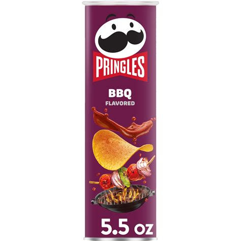 Buy Pringles Potato Crisps Chips Bbq 55 Oz Can Online At Desertcart