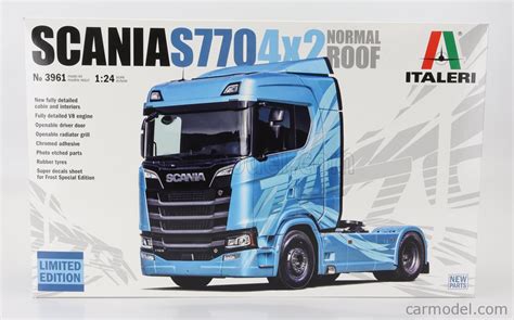 Italeri It3961 Scale 124 Scania S770 V8 Tractor Truck 2 Assi 2021