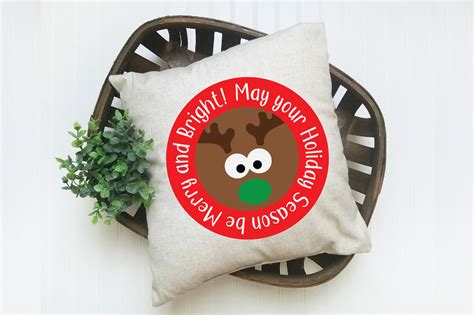 Download Reindeer SVG Cut File - Christmas SVG - DXF EPS PNG By Shannon Keyser | TheHungryJPEG.com