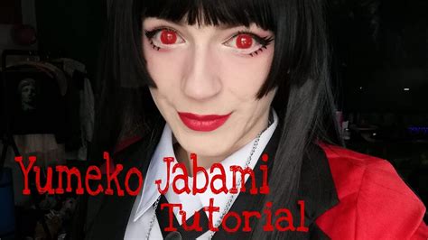 Yumeko Jabami Kakegurui Makeup Tutorial Uwu Youtube