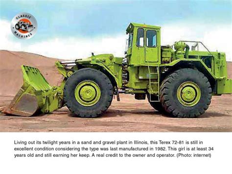 Classic Machines The Terex 72 81 Loader Slideshow With Captions