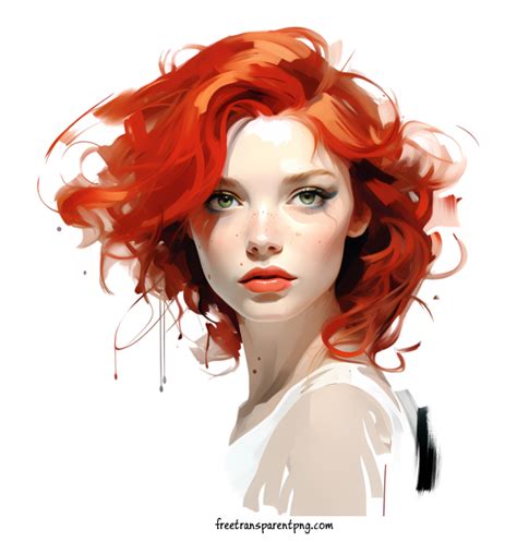 Red Hair Love Your Red Hair Day Red Hair Female Face For Love Your Red