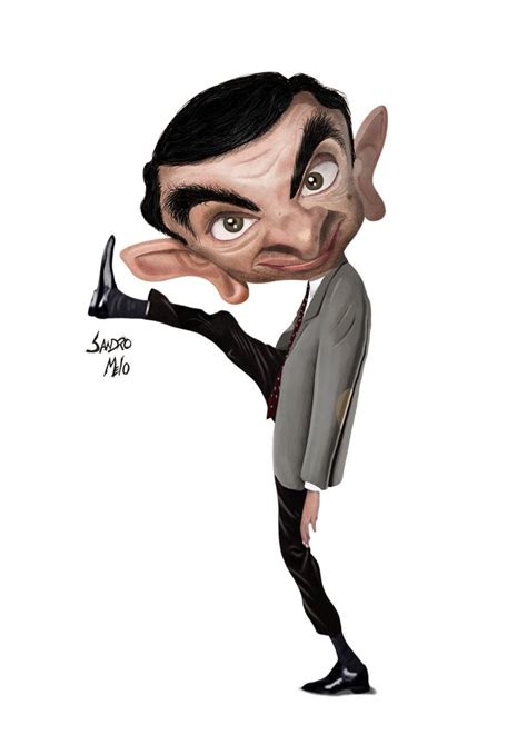Rowan Atkinson Mr Bean Funny Face Drawings Funny Cartoon Faces
