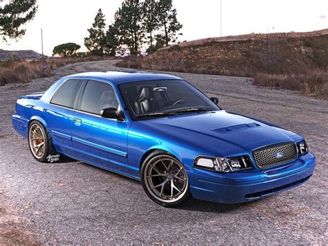 Ford Crown Victoria Coupe Looks Like The Best S Car In Coyote CGI Swap