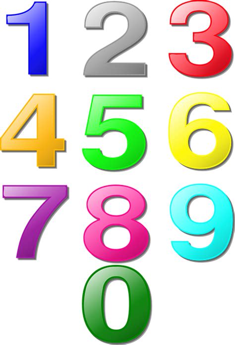 Números Contando Matemáticas · Gráficos Vectoriales Gratis En Pixabay