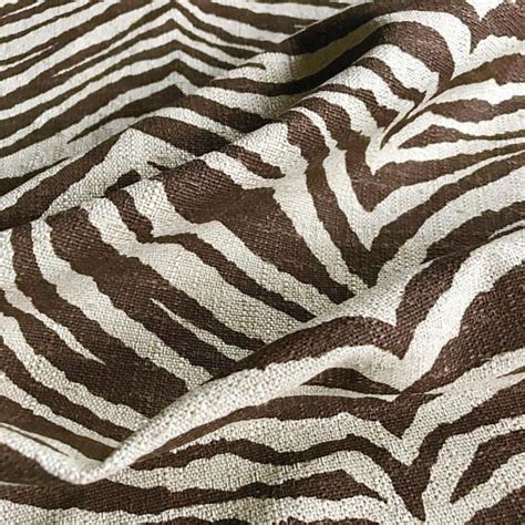 Your search for zebra print fabric is over! Zebra Brown Beige Upholstery Fabric Eastern Accent ...