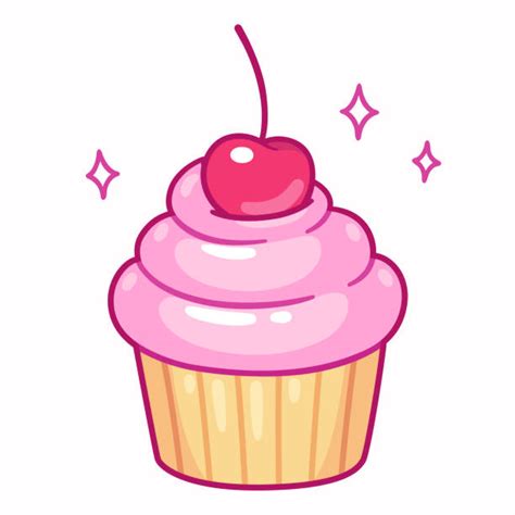 Pink Cupcake Clipart Illustrations Royalty Free Vector Graphics And Clip