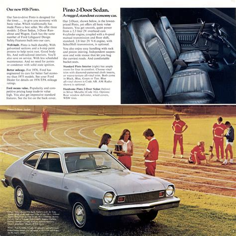 1976 Ford Pinto Brochure