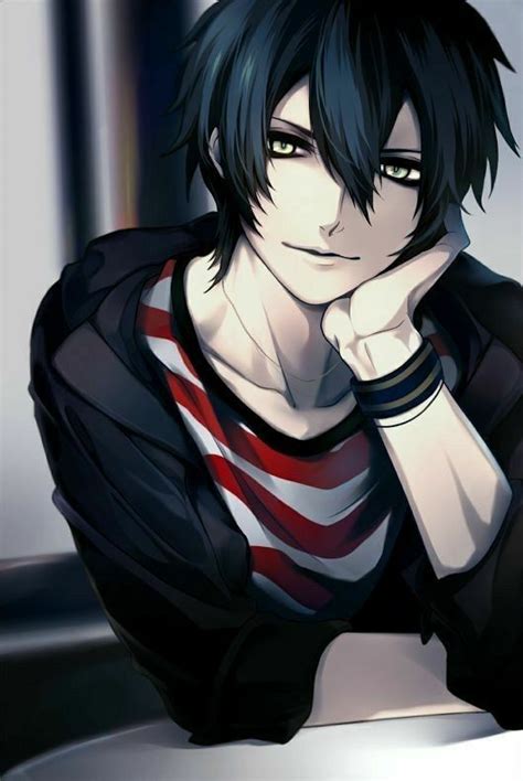 Pin cool anime boy lilzeu tattoo de on pinterest. Pin by JMJ on Anime Pic | Handsome anime, Gothic anime, Cute anime guys