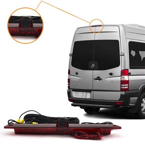 Sprinter Van Backup Camera System Featuring A Roof Mounted Rear View