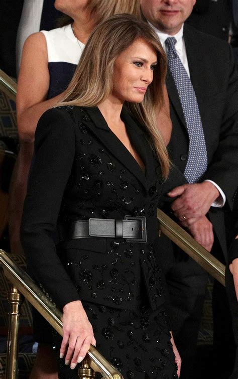 Melania Trump Wears Michael Kors Blazer At Joint Address The