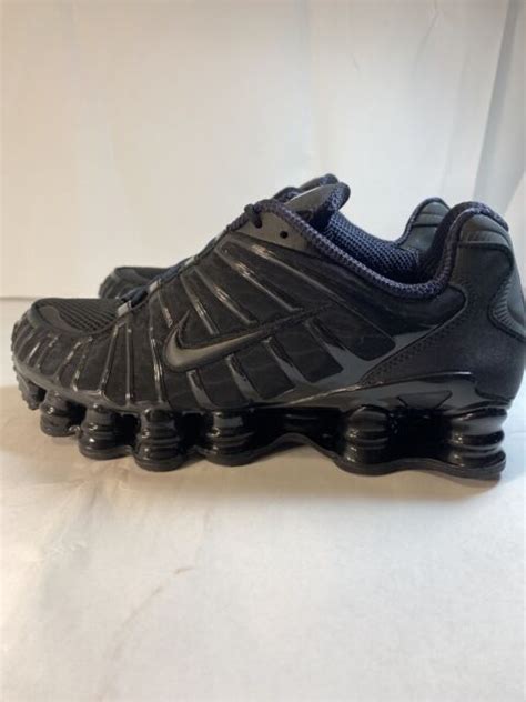 Size 85 Nike Shox Tl Triple Black 2019 For Sale Online Ebay