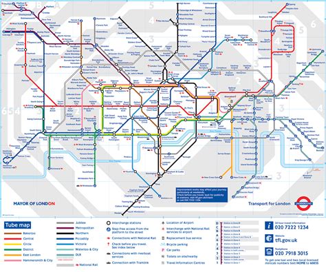 London Tube Map Zones 1 9 And Underground London Underground Map