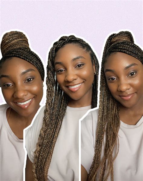 6 Knotless Box Braid Styles We Love The Everygirl