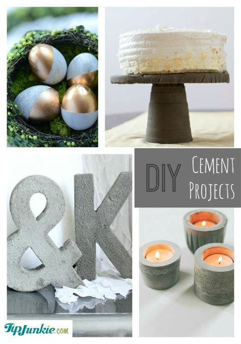 16 DIY Crafts to Make with Concrete – Tip Junkie