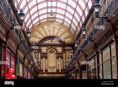 Central Arcade In Newcastle Shopping Centre Built In 1906 Stock Photo