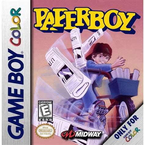 Complete Paperboy Gameboy Color Game For Sale Dkoldies