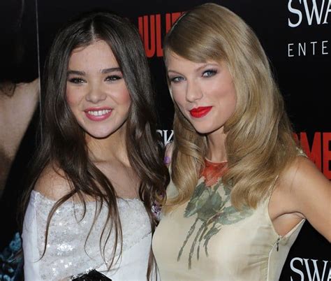 taylor swift s long friendship with squad member hailee steinfeld