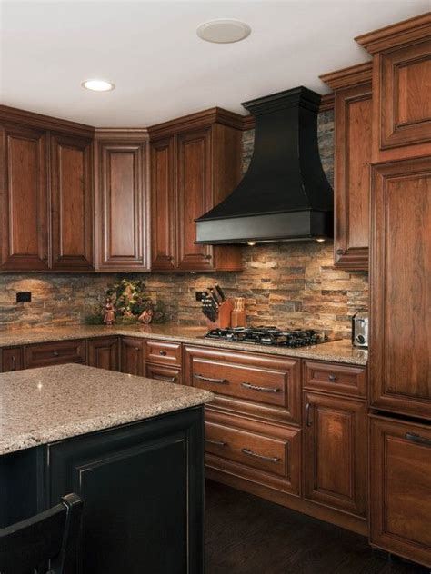 Cultured Stone Backsplash To Bring Out The Fireplace Home Ideas