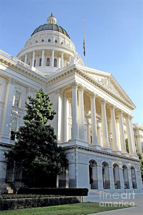 State Of California Capitol Building 7d11771 Photograph By Wingsdomain