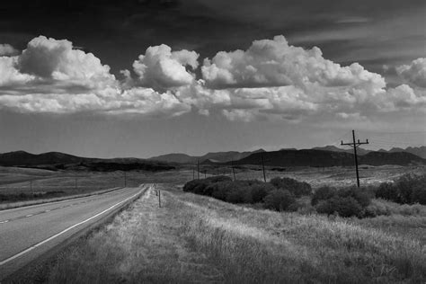 Montana Roadway Near Yellowstone Photograph By Randall Nyhof Fine Art