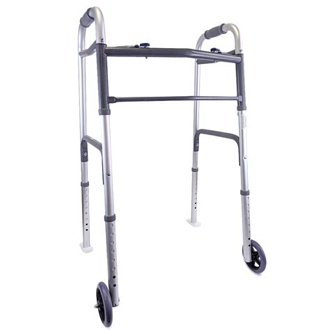 2 Wheel Walker With Skis Adult Mountain Medical