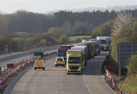 The M20 Is In The Process Of Being Reopened Between Junctions 8 And 9 Following The Arrest Of A